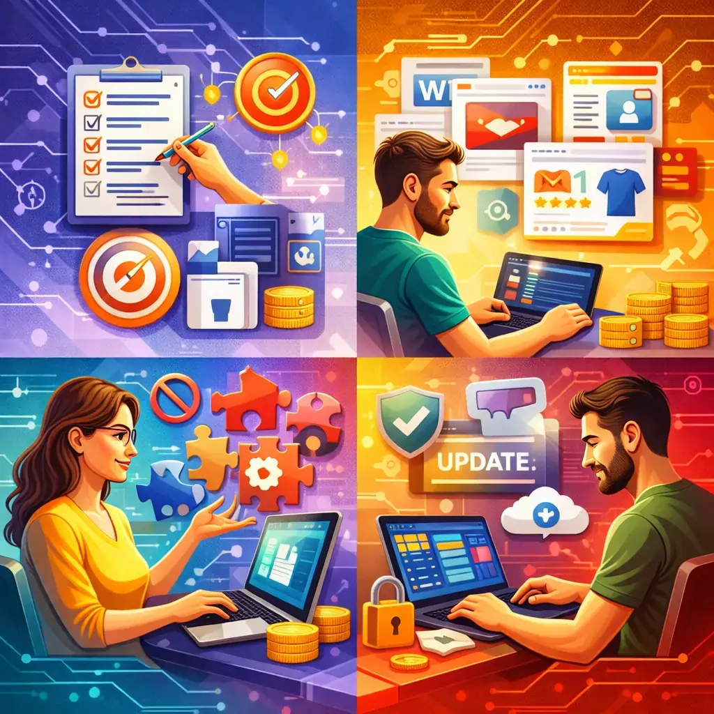 هزینه طراحی سایت ۰ تا ۱۰۰: راهنمای جامع قیمت‌گذاری و عوامل موثر [سال ۱۴۰۴]
