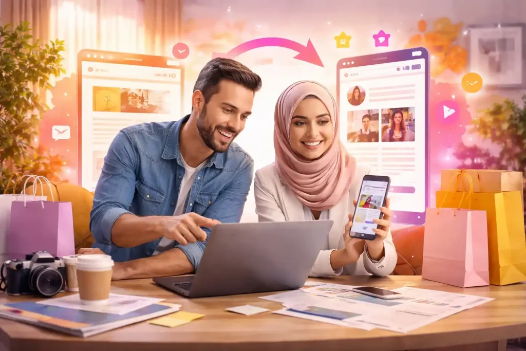 فروش با سایت بهتر است یا فقط اینستاگرام؟ مقایسه کامل برای رشد پایدار فروش